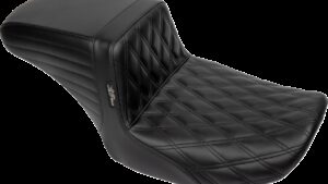 LE PERA Kickflip Seat - Double Diamond Stitch - FLH/FLT '23-'24