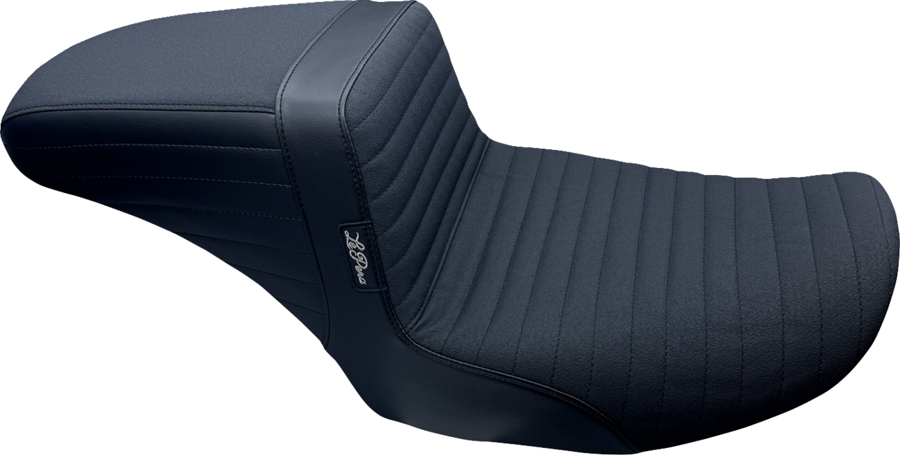 LE PERA Kickflip Seat - Pleated w/ Gripp Tape - FLH/FLT '23-'24