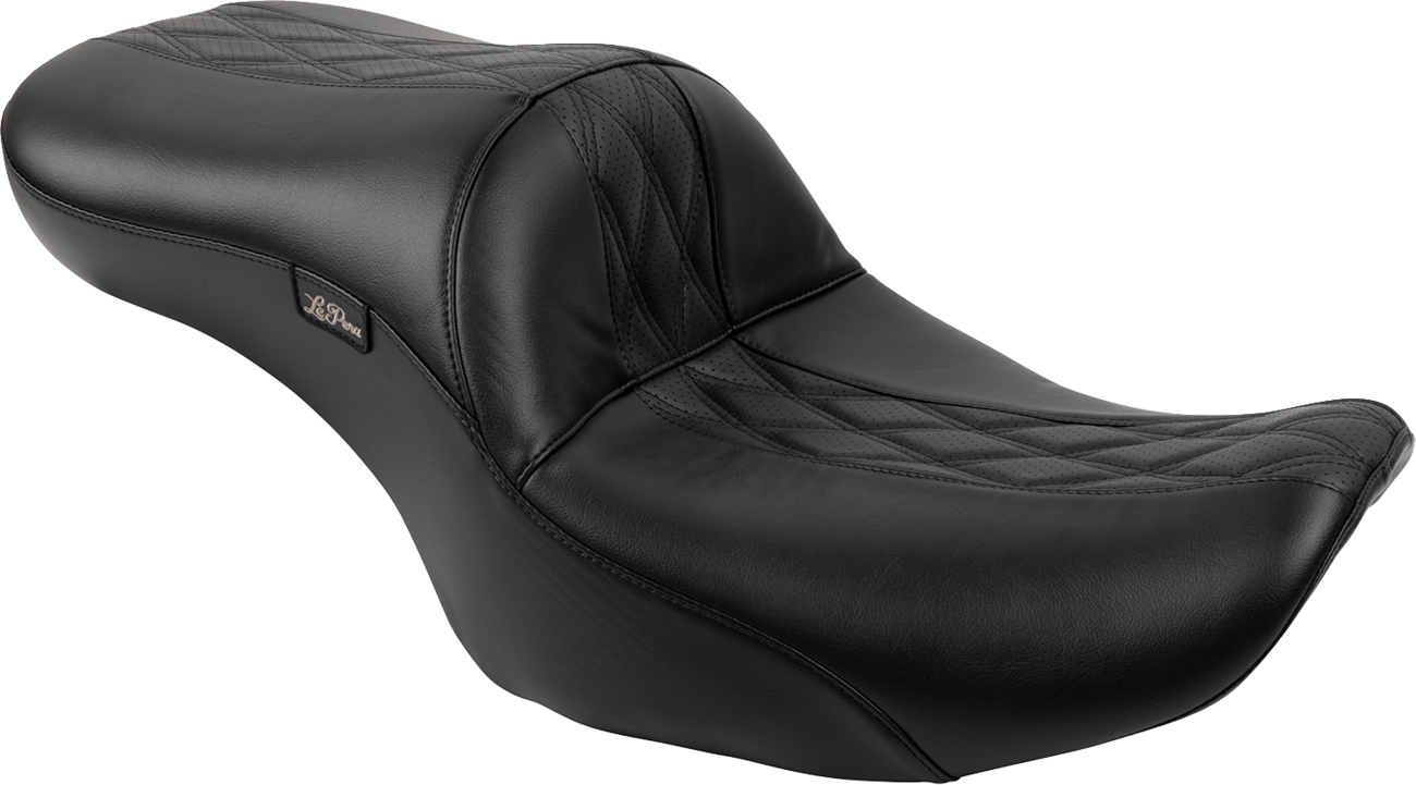 LE PERA Maverick Seat - without Backrest - Hot Rod HR2 - Black - FLH/FLT '23-'24