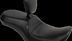 LE PERA Outcast Seat - With Backrest - Plain - FLH/FLT '23-'24
