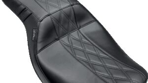 LE PERA Outcast Seat - Without Backrest - GT2 Inlay - FLH/FLT '23-'24