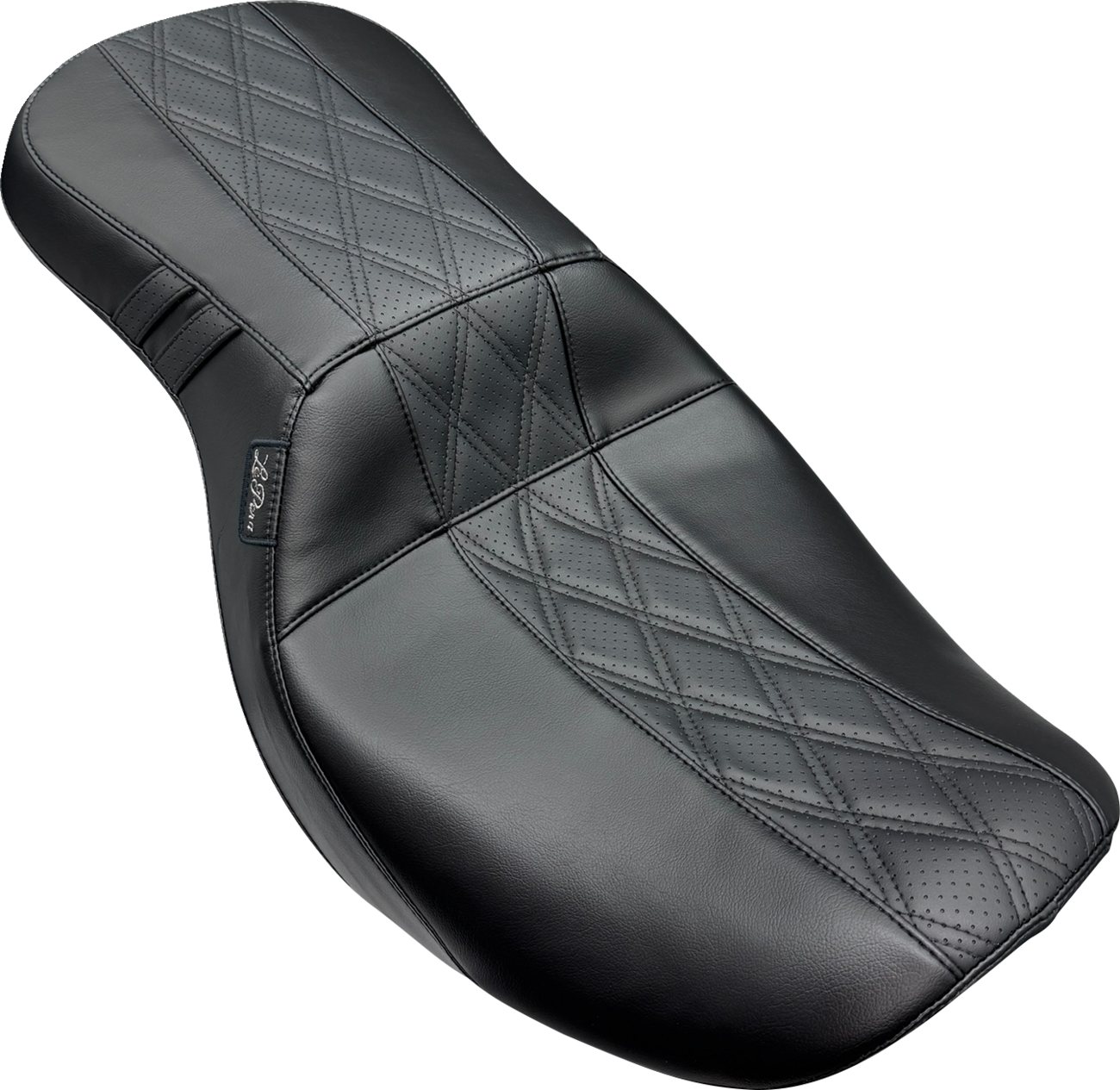 LE PERA Outcast Seat - Without Backrest - GT2 Inlay - FLH/FLT '23-'24