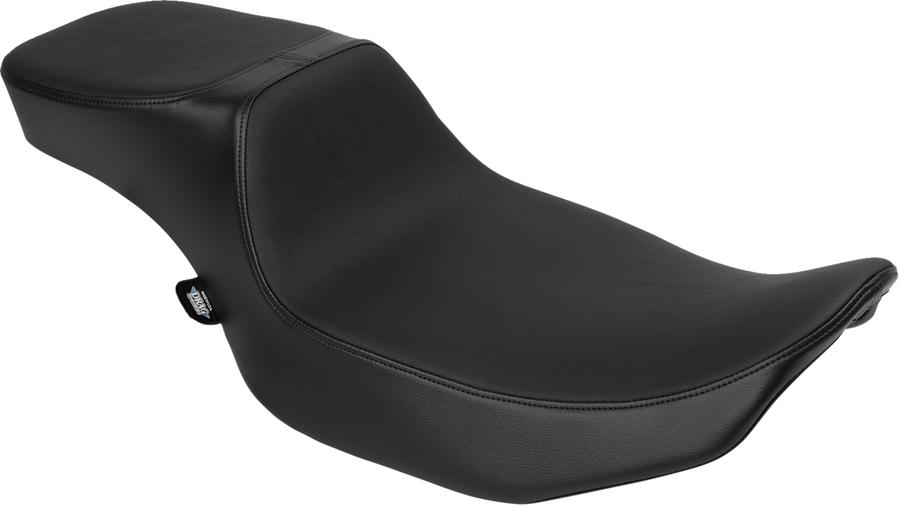 DRAG SPECIALTIES SEATS Predator 2-Up Seat - Extended Reach - Smooth Vinyl - FLHX/FLTR '23-'24
