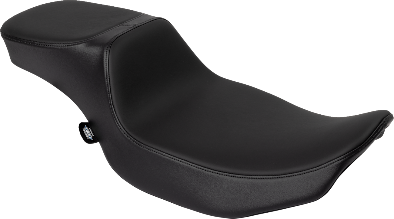DRAG SPECIALTIES SEATS Performance Predator 2-Up Seat - Extended Reach - Solar Leather - Smooth - FLHX/FLTR '23-'24