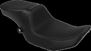 DRAG SPECIALTIES SEATS Predator 2-Up Seat - Solar Leather - Smooth - w/o Backrest - FLTR/FLHX '23-'24