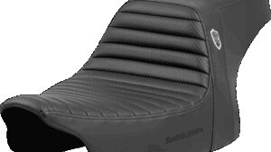 SADDLEMEN Pro Series SDC Performance Seat - w/o Backrest - Tuck-n-Roll - FLH/FLT '23-'24
