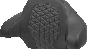 SADDLEMEN Tour-Pak® Backrest Pad - Tri-Gripper - FLH/FLT '14-'24