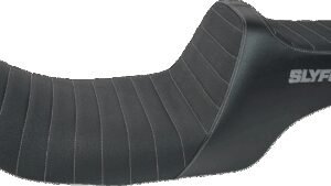 SLYFOX High Noon Seat - Vinyl - Classic Stitch - Gray Logo - FL '97-'07