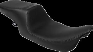 DRAG SPECIALTIES SEATS Predator 2-Up Seat - Vinyl - Smooth - w/o Backrest - FL '97-'07