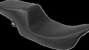 DRAG SPECIALTIES SEATS Predator 2-Up Seat - Solar Leather - Smooth - w/o Backrest - FL '97-'07