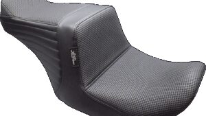 LE PERA Tailwhip Up Front Seat - Basketweave - FLT/FLH '23-'24