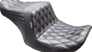 LE PERA Tailwhip Up Front Seat - Double Diamond - FLT/FLH '23-'24