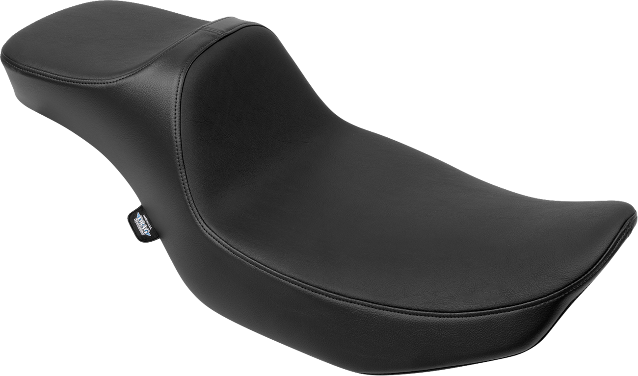 DRAG SPECIALTIES SEATS Extended Reach Predator III Seat - Smooth - Vinyl - FLH/FLT '23-'24