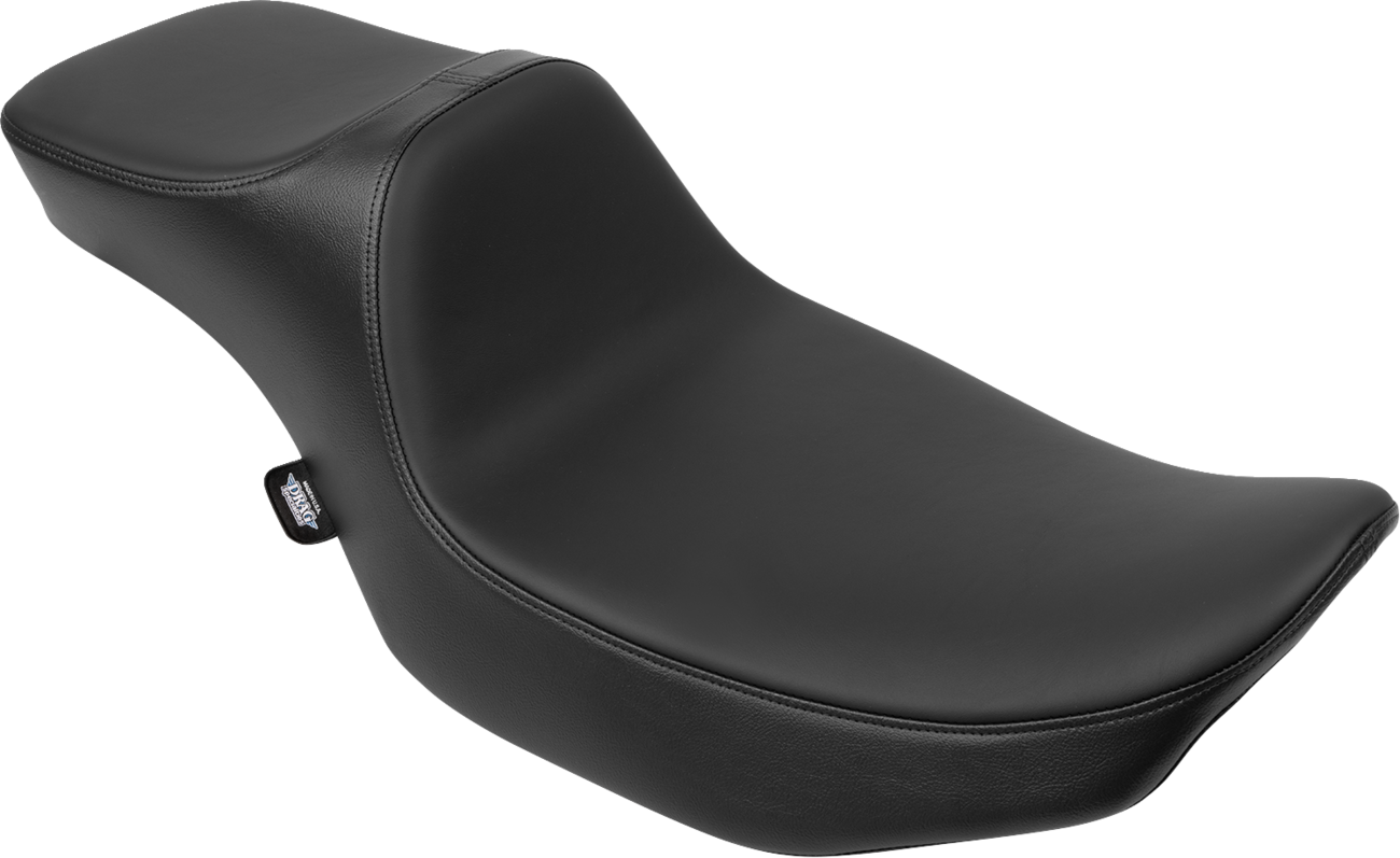 DRAG SPECIALTIES SEATS Extended Reach Predator III Seat - Vinyl/Solar Reflective Leather - FLH/FLT '23-'24 - Slipstop