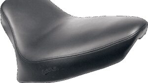 SADDLEMEN Renegade™ Solo Seat - Smooth - Black - Softail '84-'99