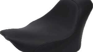 SADDLEMEN Renegade™ Solo Seat - Smooth - Black - Softail '06-'17