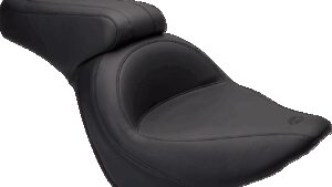 MUSTANG Vintage Style Seat - Standard - Smooth - Black - FXST