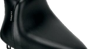 LE PERA Bare Bones Up-Front Solo Seat - Black - Softail '84-'99