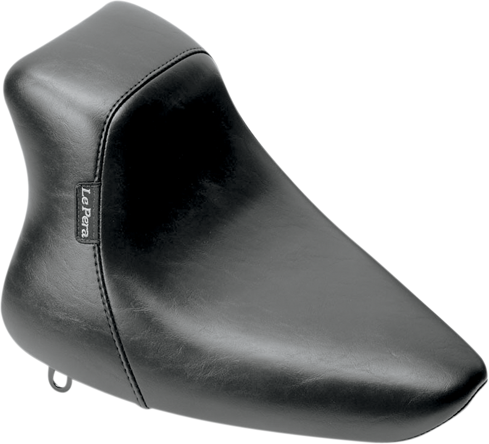 LE PERA Bare Bones Up-Front Solo Seat - Black - Softail '00-'17