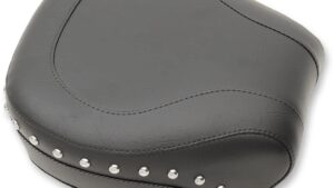 MUSTANG Wide Rear Seat - Studded - Black - FL/FX '00-'06