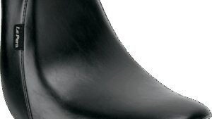 LE PERA Bare Bones Solo Seat - Smooth - Black - Deuce - FXST '00-'07