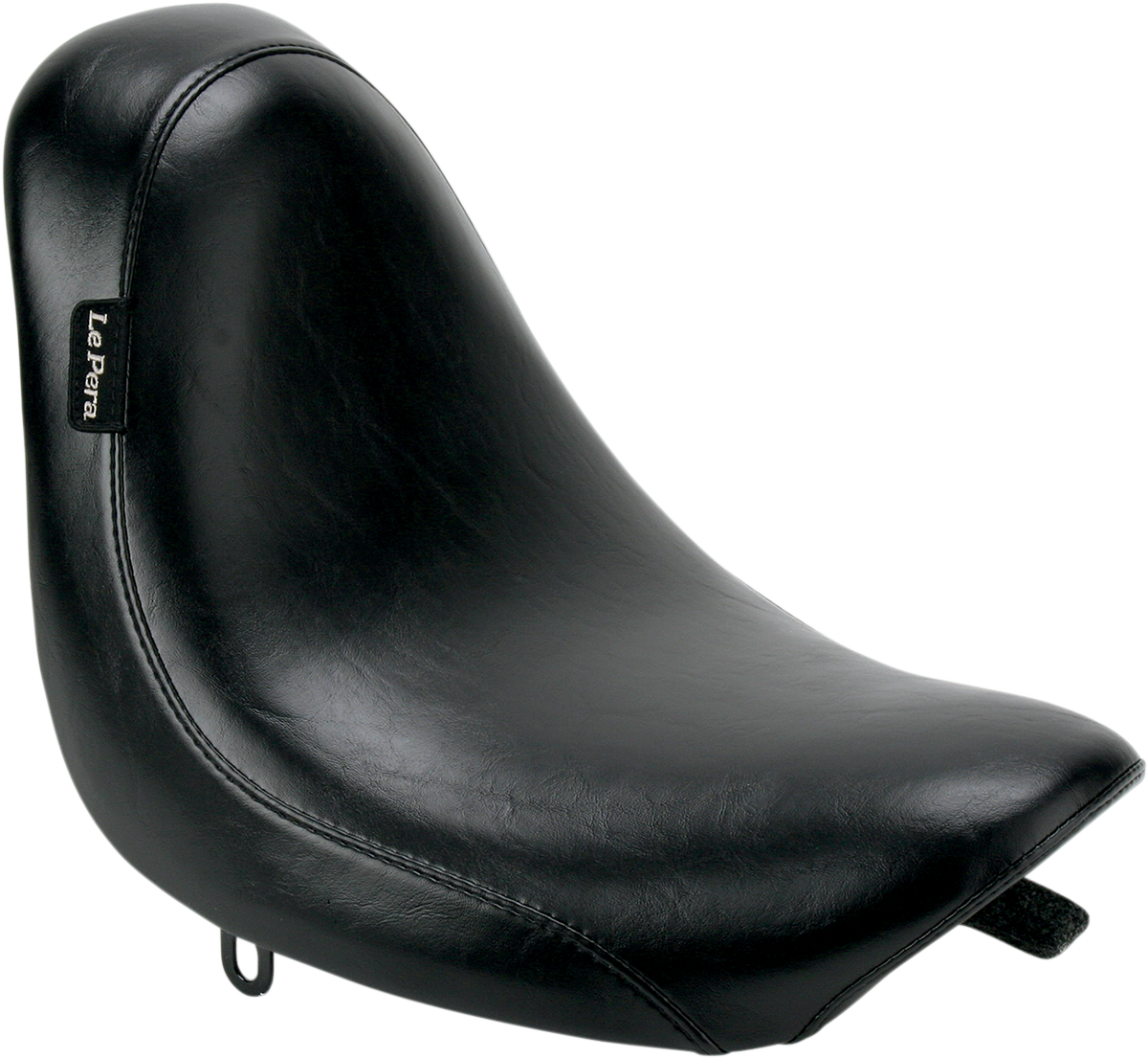 LE PERA Silhouette Solo Seat - Smooth - Black - FXST '00-'07
