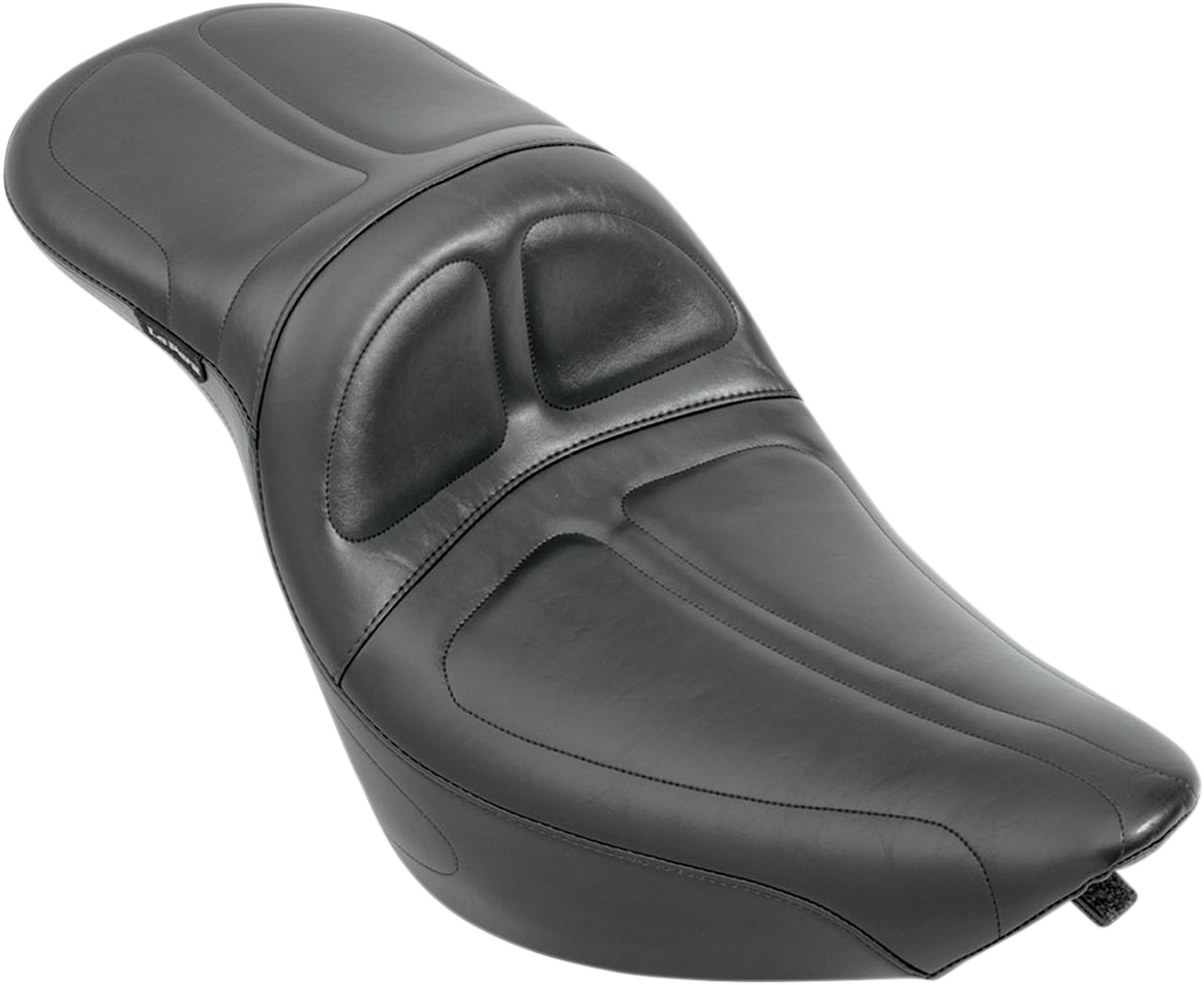 LE PERA Maverick Daddy Long Legs Seat - Black - Stitched - Softail '00-'17