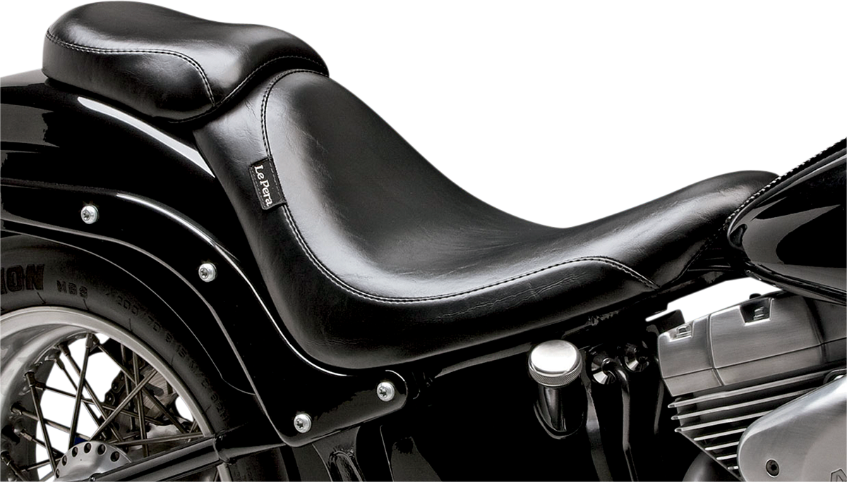 LE PERA Silhouette Pillion Seat - Smooth - FL/FX '06-'17