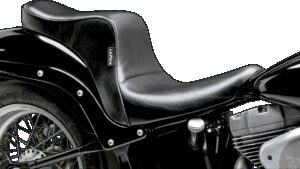 LE PERA Cherokee Seat - Smooth - Black - FXST/FLST '06-'17
