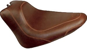 MUSTANG Seat - Wide Tripper™ Solo - without Backrest - Smooth - Brown