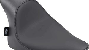 DRAG SPECIALTIES SEATS EZ-Solo Seat - Smooth - Solar-Reflective Leather - FLST '00-'17