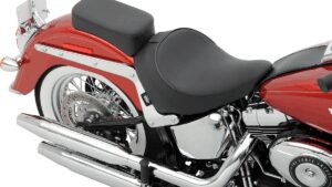 DRAG SPECIALTIES SEATS Solo Seat - Smooth - Backrest - FLST '00-'17