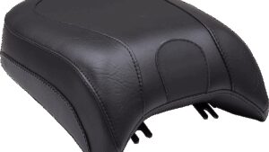 MUSTANG Wide Rear Seat - Studded - Black - FLST '05-'17