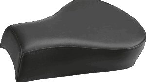 SADDLEMEN Heels Down Touring Pillion Pad - Plain - Black