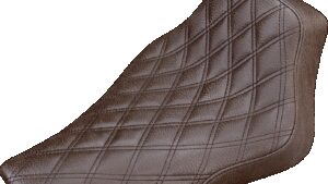 SADDLEMEN Renegade Solo Seat - Lattice Stitched - Brown - FLS '12-'17