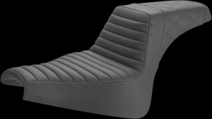 SADDLEMEN SEAT STEPUP TR & LS BLCK
