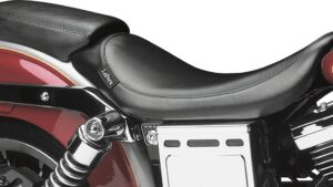 LE PERA Bare Bones Pillion - Black - FXDWG '96-'03