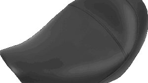 SADDLEMEN S3 Super Slammed Seat - Solo - Black - Dyna '06-'17