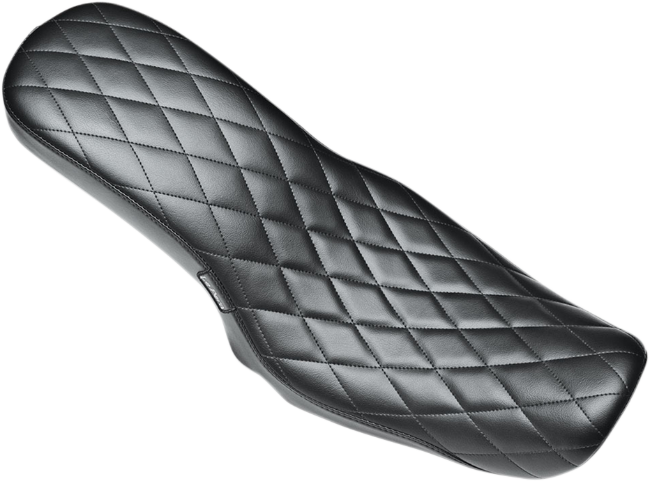 LE PERA Cobra Full-Length Seat - Diamond - Black - FXD '06-'17