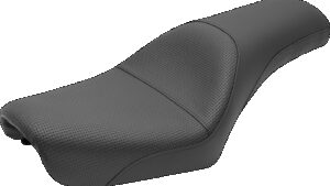 SADDLEMEN Profiler™ Basket-weave Seat - Black - FXDWG