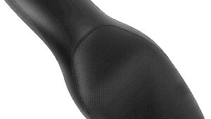 SADDLEMEN Profiler™ Basket-weave Seat - Black - Dyna '06-'17