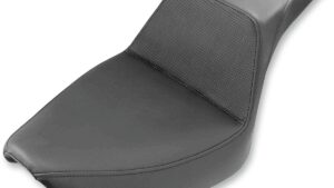 SADDLEMEN Step-Up Seat - Gripper - Black - FXD