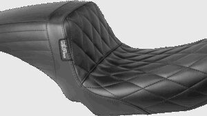 LE PERA Kickflip Seat - Diamond - Black - FXD '06-'17