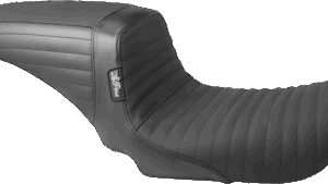 LE PERA Kickflip Seat - Pleated w/ Gripp Tape - Black - FXD '06-'17