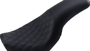 SADDLEMEN Profiler Seat - Front Lattice/Rear Smooth - Black