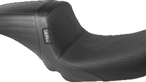 LE PERA Kickflip Seat - Basketweave - Black - FXD '04-'05