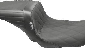 LE PERA Kickflip Seat - Diamond w/ Gripp Tape - Black - FXD '04-'05