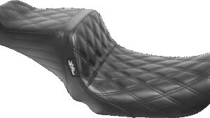LE PERA Tailwhip Seat - Double Diamond - Black - FXD '06-'17