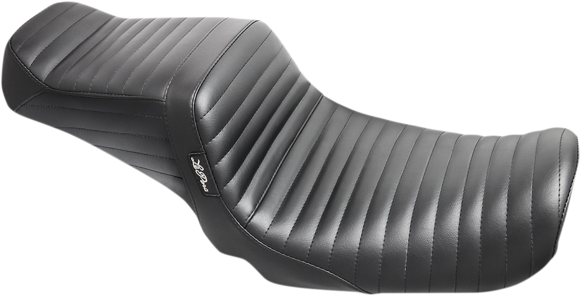 LE PERA Tailwhip Seat - Pleated - Black - FXD '06-'17
