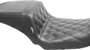 LE PERA Kickflip Seat - Double Diamond - Black - FXD '06-'17